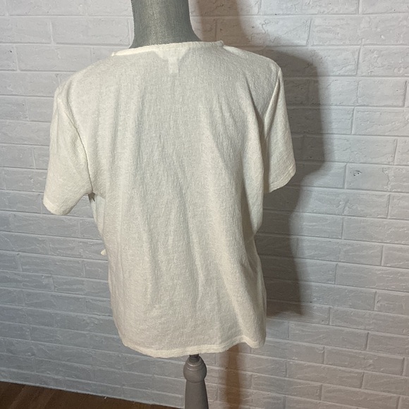 Time & Tru Wrap Top size L - Picture 3 of 5